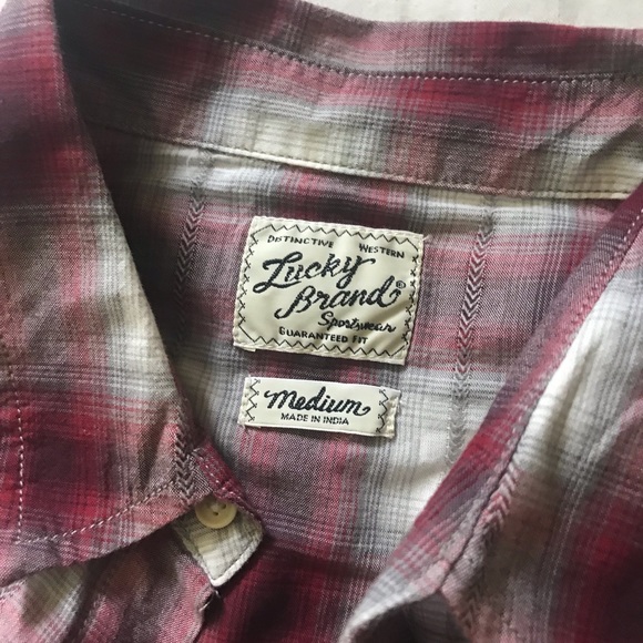Lucky Brand Flannel - Picture 4 of 4